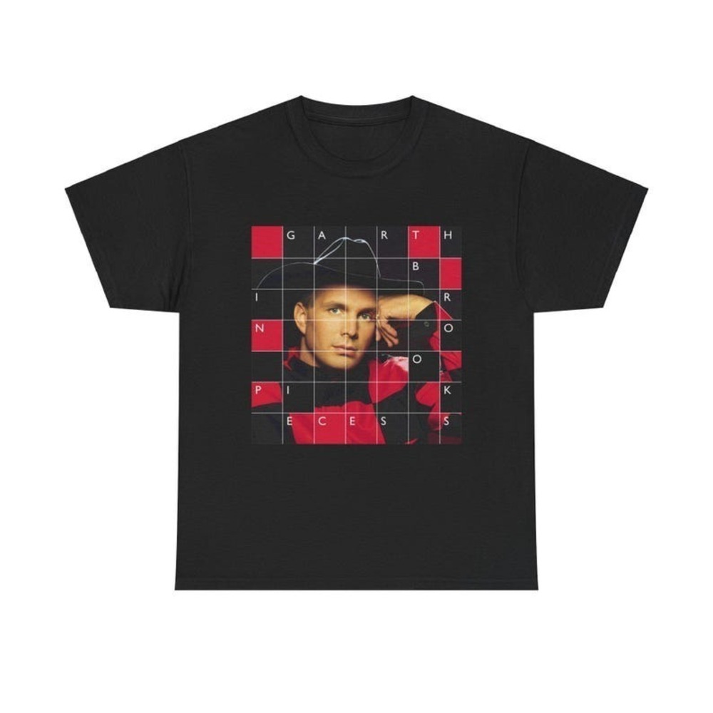 Garth Brooks Unisex Heavy Tee Black